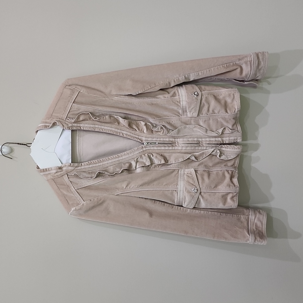 White House Black Market Velvet Blazer